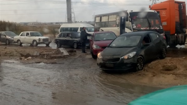 سقوط اتوبيس بالإسكندرية