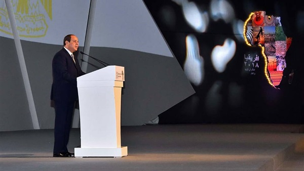 السيسي في افتتاح