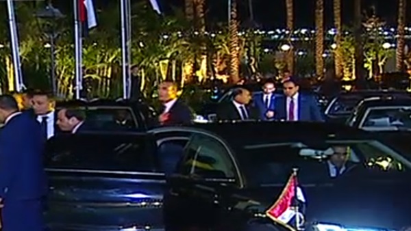 وصول الرئيس السيسي