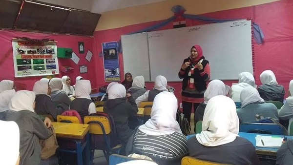 الطلاب اثناء المحاضرة