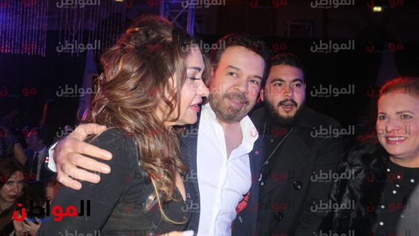 خالد عجاج وعائلته