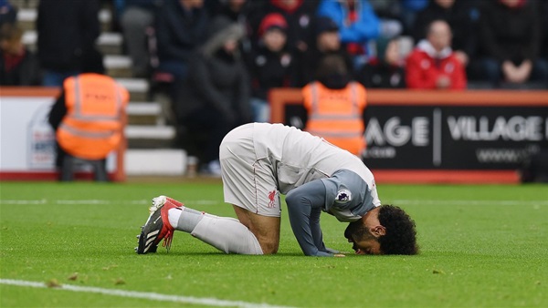 محمد صلاح لاعب ليفربول