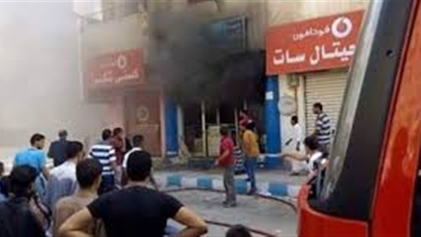 ماس كهربائى يحرق