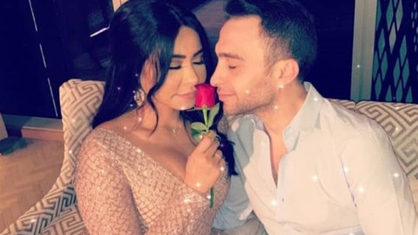 شرين وزوجها حسام