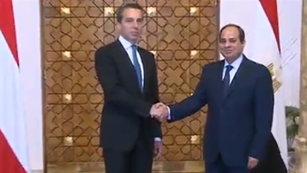 السيسي ومستشار النمسا