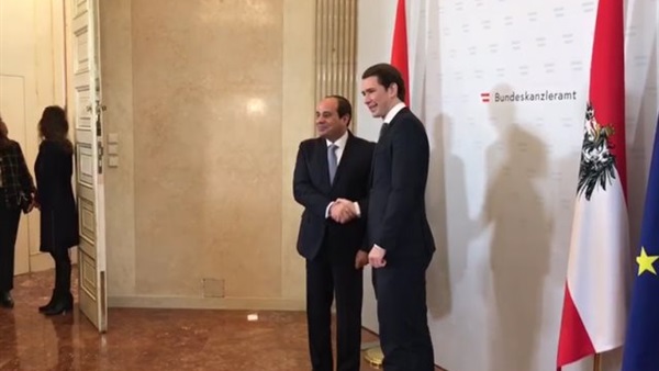 السيسي ومستشار النمسا