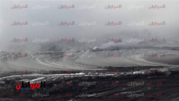 حريق بريمة حفر بئر