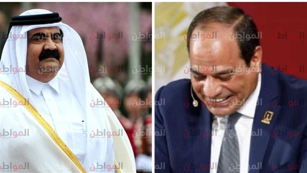 السيسي - أمير قطر