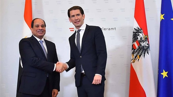 السيسي ومستشار النمسا