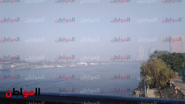 شبورة على كوبرى قصر