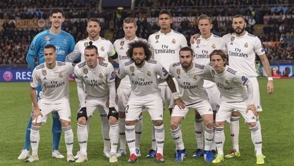 لاعبو ريال مدريد