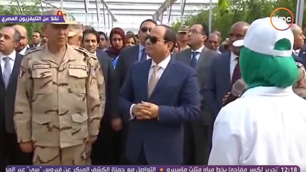 الرئيس السيسى وتبوير