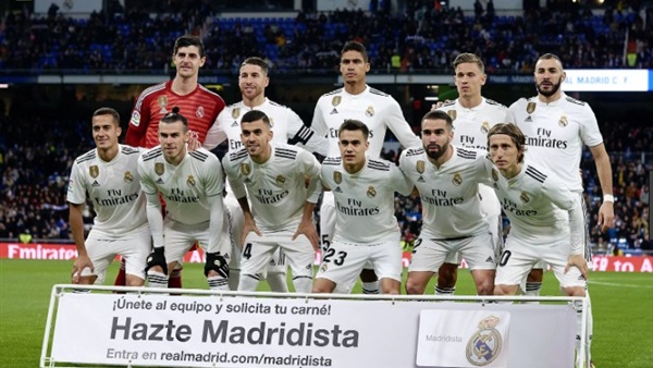 لاعبو ريال مدريد