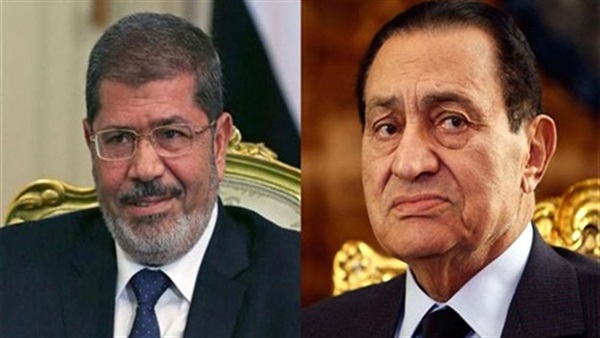 مبارك ومرسى في مواجهة