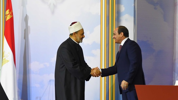 السيسي وشيخ الأزهر
