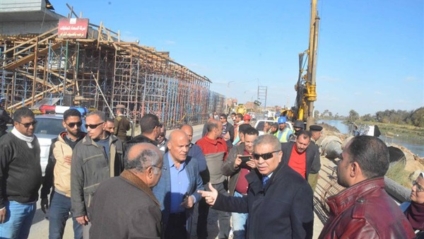 محور سمالوط علي النيل