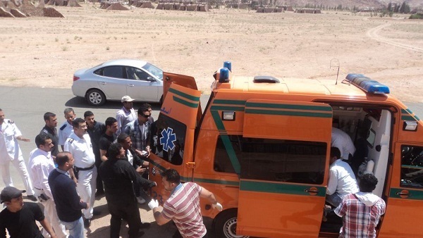 إصابة شخص صدمته