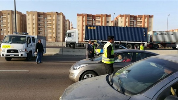 زحام مرورى أعلى دائرى