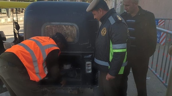 ضبط 110 مركبة توك