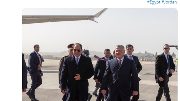 استقبال الرئيس السيسى