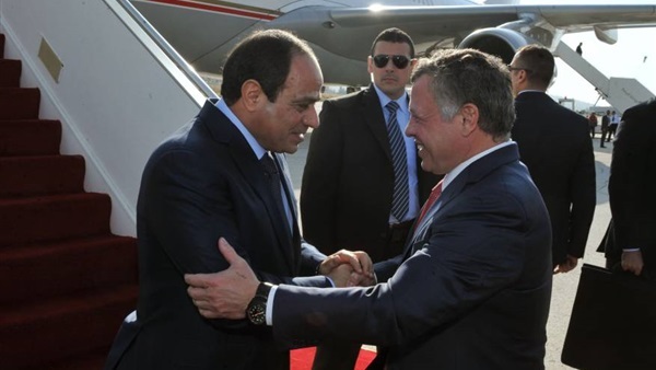 السيسي والعاهل الأردني