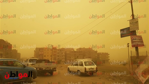 عواصف ترابية في القاهرة