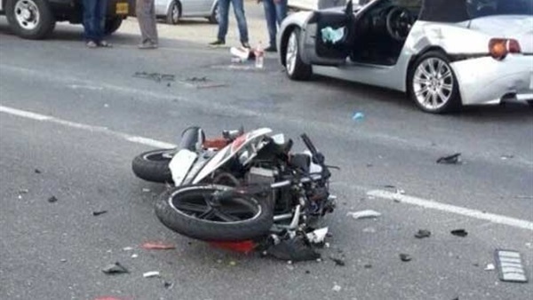 انقلاب دراجة بخارية