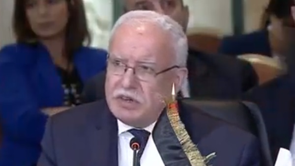 وزير الخارجية الفلسطيني