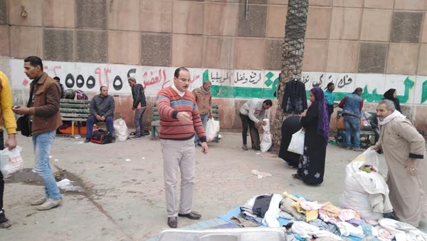 جانب من إزالة الإشغالات