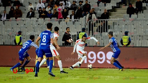 الزمالك يتقدم بهدف