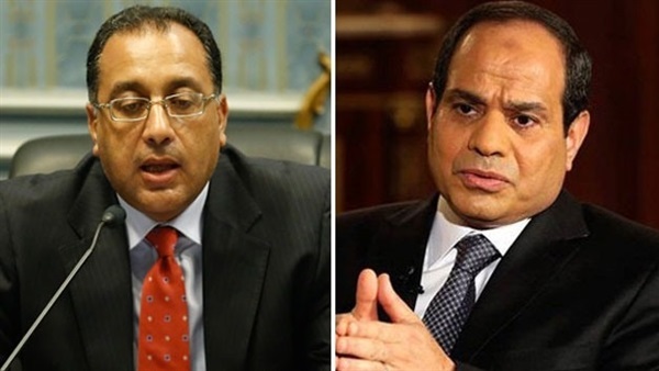 مصطفى مدبولى والسيسى