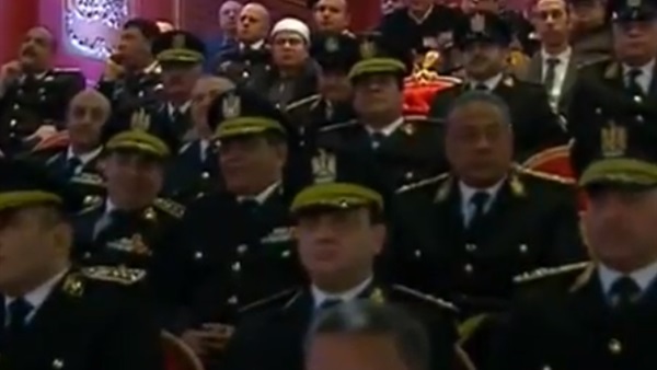 احتفال السيسى بعيد