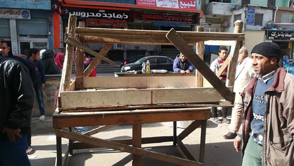 إزالة الإشغالات بالإسكندرية