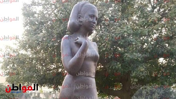 تمثال فاتن حمامة