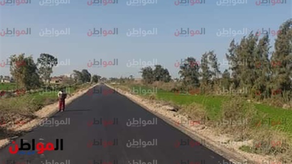 جانب من اعمال الرصف