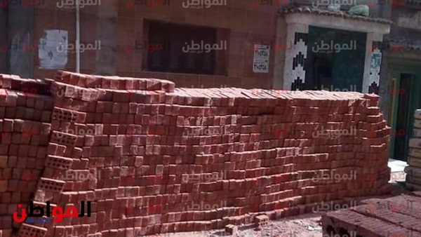 انهيار عقار بالمحلة