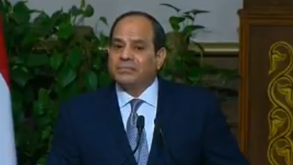 السيسي في المؤتمر