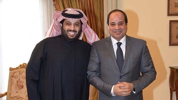 السيسي وتركي آل الشيخ