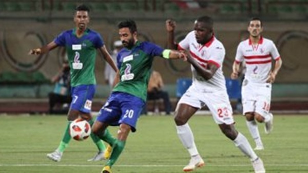 الزمالك ضد مصر المقاصة