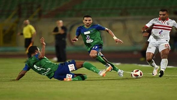 الزمالك ضد مصر المقاصة