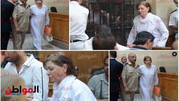 سعاد الخولي أثناء