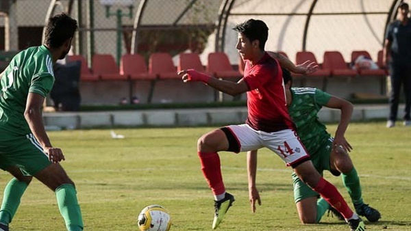 شباب الأهلي يدك المصري