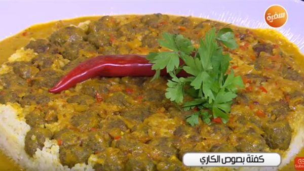 طريقة عمل كفتة بصوص