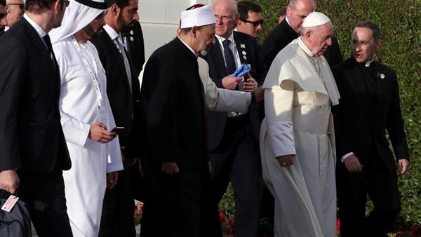 الطيب وبابا الفاتيكان