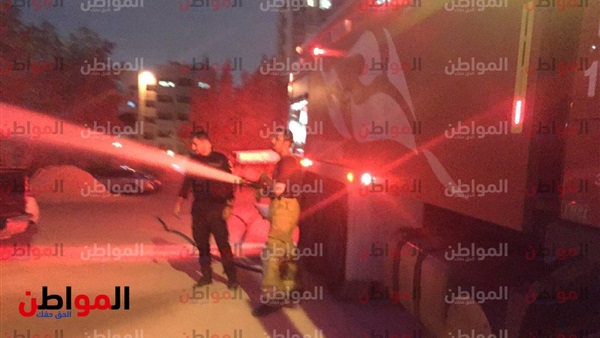 حريق بمستشفى الصحة