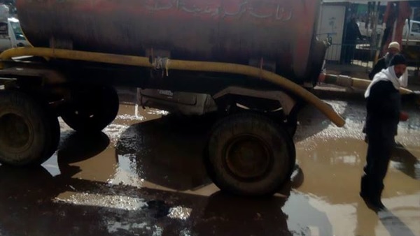 شفط مياه الأمطار