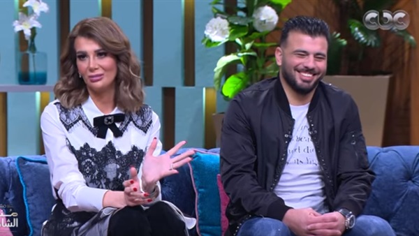 عماد متعب وزوجته