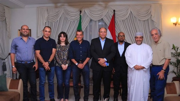 بعثة الأهلي والسفير