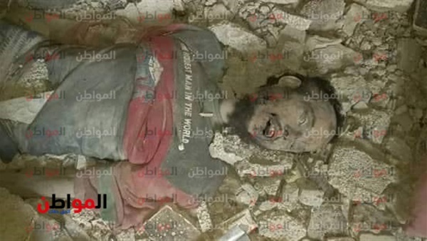 جثة أحد الإرهابيين