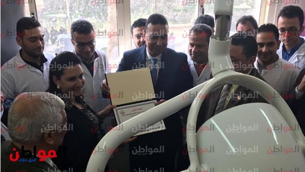 افتتاح قسم الأسنان